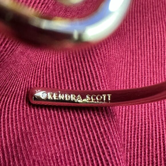 Kendra Scott Presleigh Love Knot Cuff Bracelet Gold-Tone - Picture 6 of 11